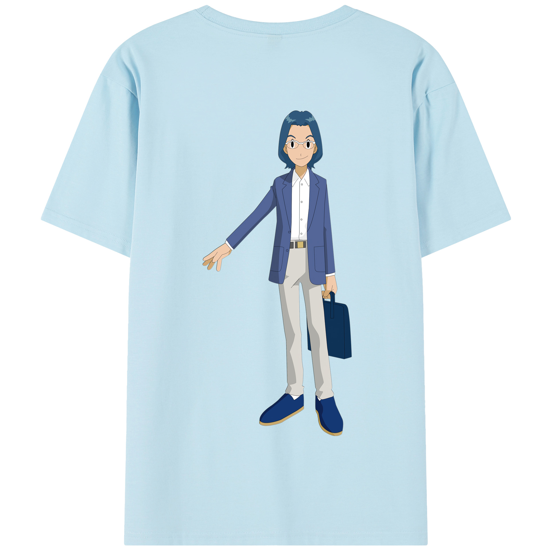 （画像用） Digimon デジタルモンスター/デジモン 綿100％半袖Tシャツ（背面プリント）